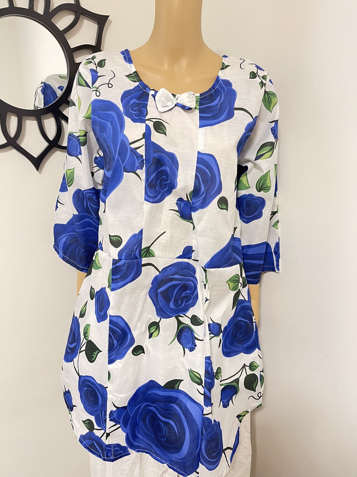 NEW CASUAL /SHIRT /BLOUSE /KURTI /KAMEEZ /KURTA /TUNIC /TOP MEDIUM