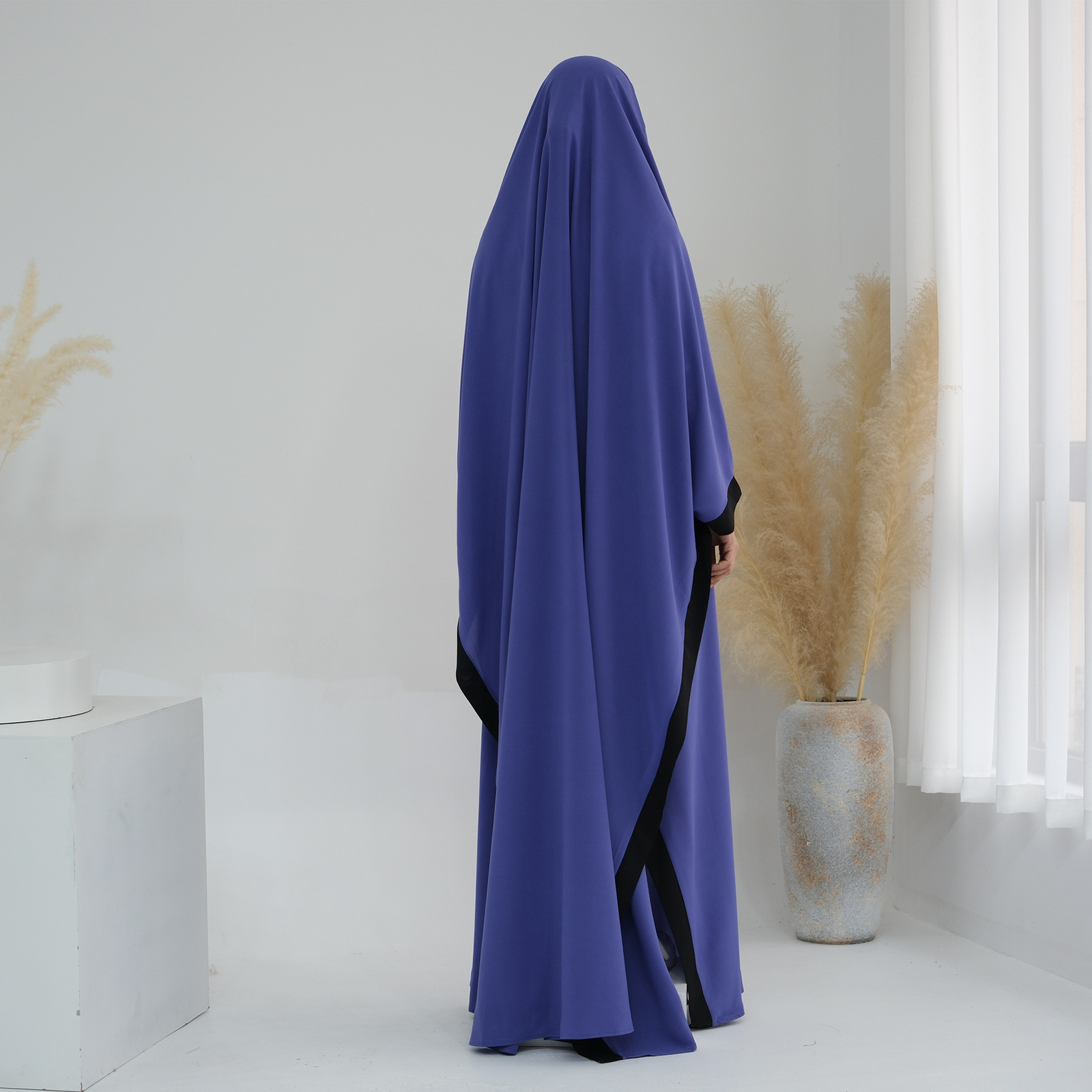 Muslim Women Prayer Robe Arab Burqa Islamic Long Abaya Eid Corban Loose Kaftan