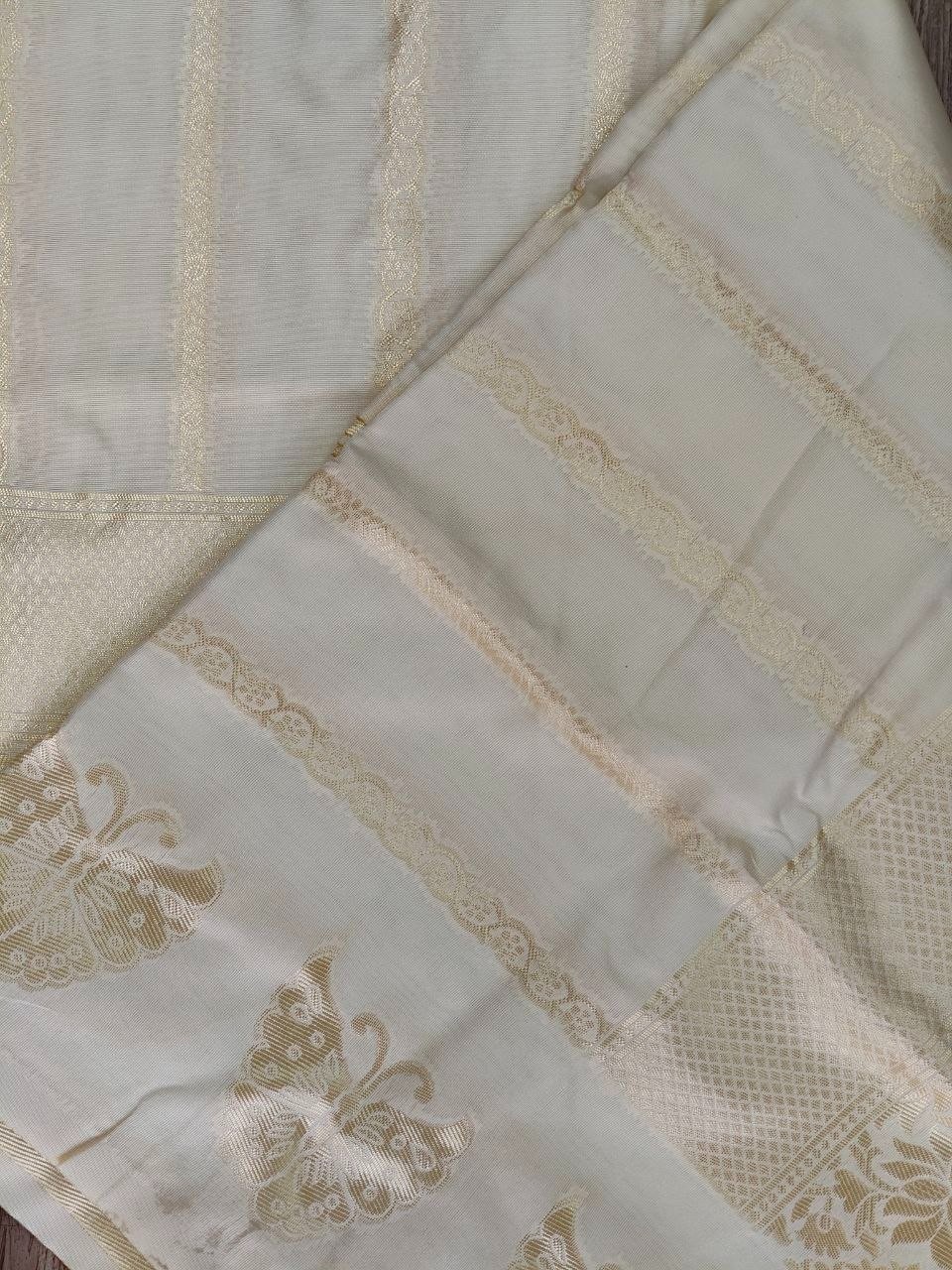 Trending Banarasi Silk Saree Bridal Wedding Wear Bollywood Designer Ethnic Saree