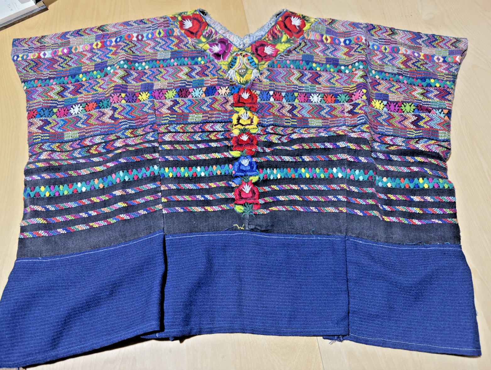 Vintage Huipil Guatemalan / South American Handmade Tunic #2