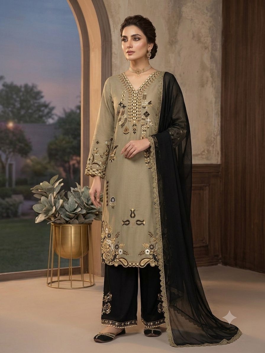 SHARARA PLAZOO SUIT PARTY WEAR PAKISTANI WEDDING SALWAR KAMEEZ PALAZOO SUIT