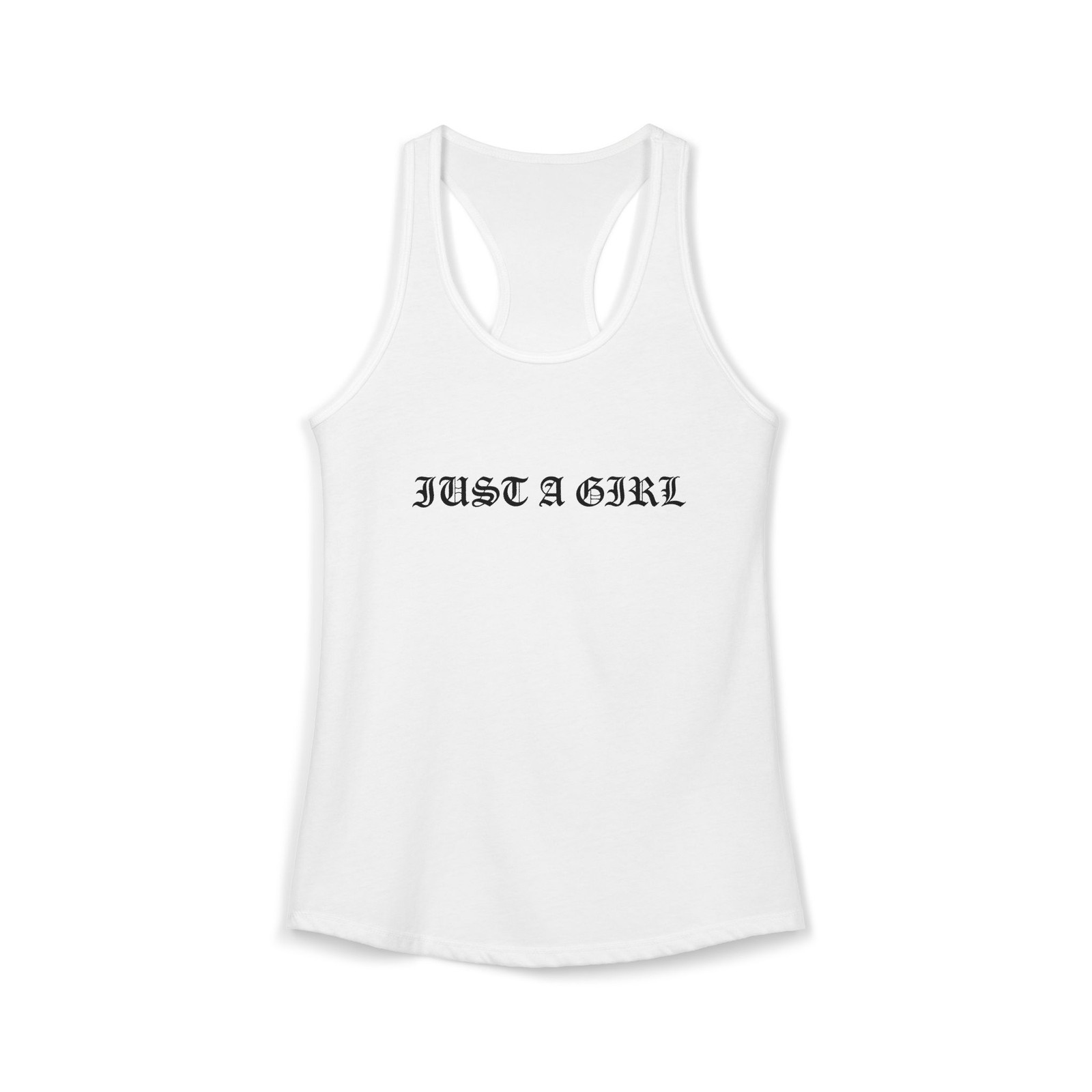 Gwen Stefani just a girl tank top racerback