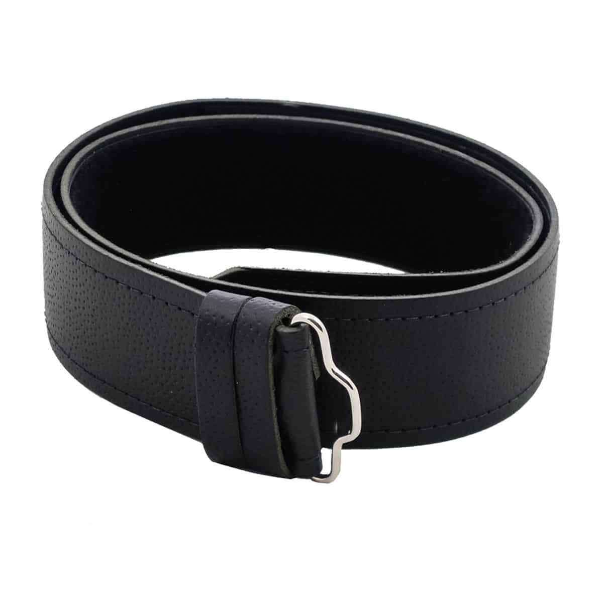Standard Pebble Grain Leather Kilt Belt