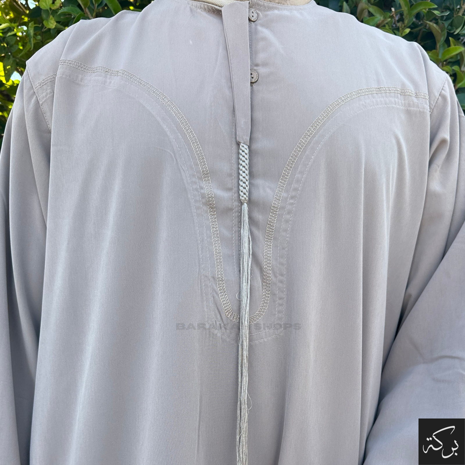 NEW Men’s Ikaf Brand Omani Thobe Premium Emirati Jubbah Size 52-62 | Mocha