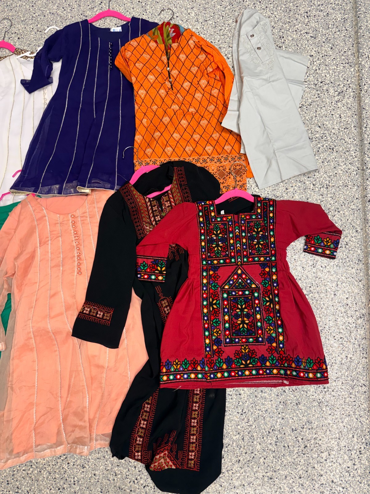 Girls Multicolor Salwar Kameez Dupatta Khaadi Tunics Reseller Lot