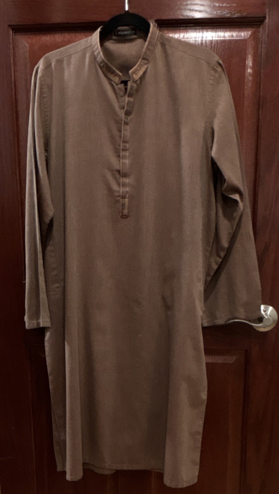 J. Brown Regular Fit Kurta Men Size M Long Sleeve Traditional Wear