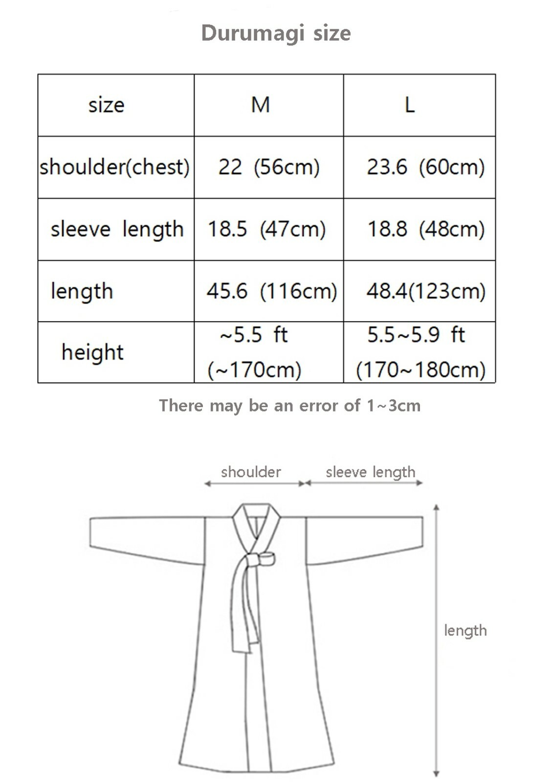Men outer coat traditional garment Durumagi robe Halloween costume Korean Hanbok