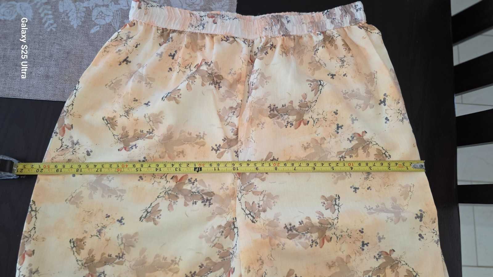 BNWT Chiffon Silk Anarkali Pant Suit 3pc Pastel Yellow Haldi Medium Size Dress