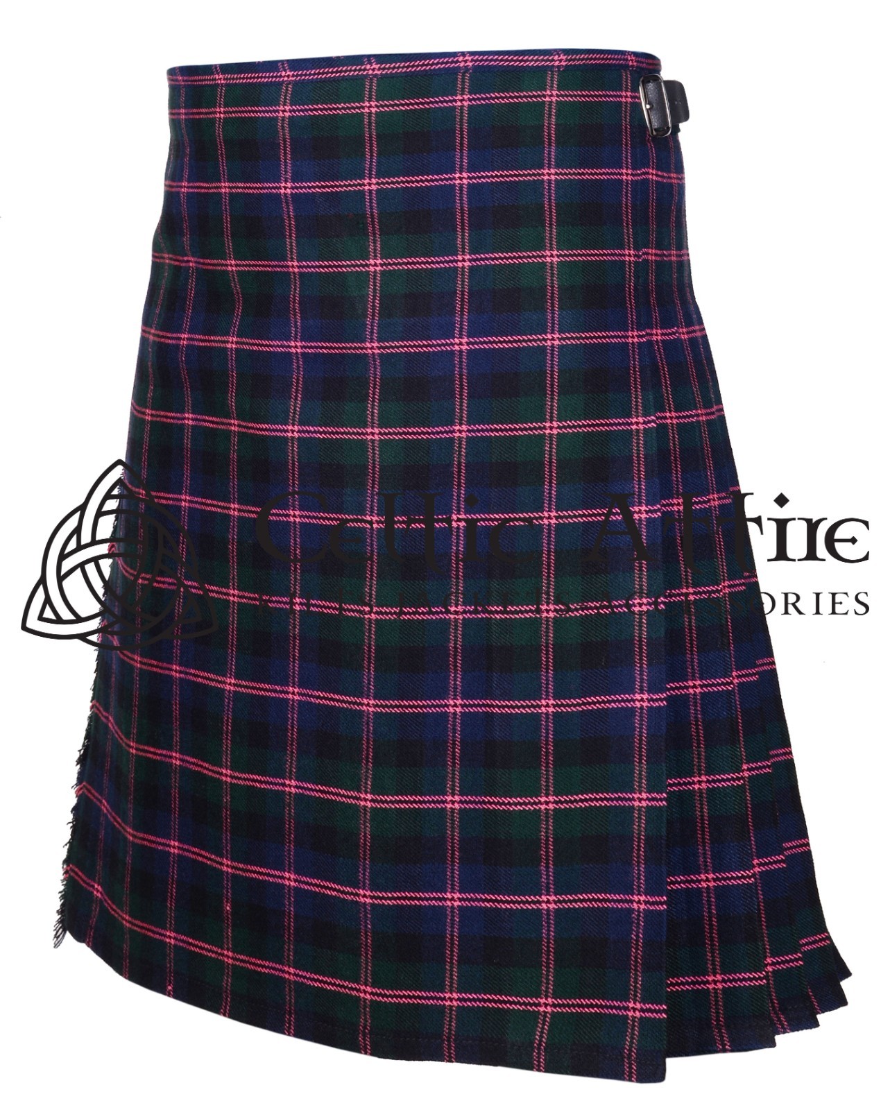 MacThomas Tartan 8 Yard Scottish Kilt – Made to Order By Celtic Attire