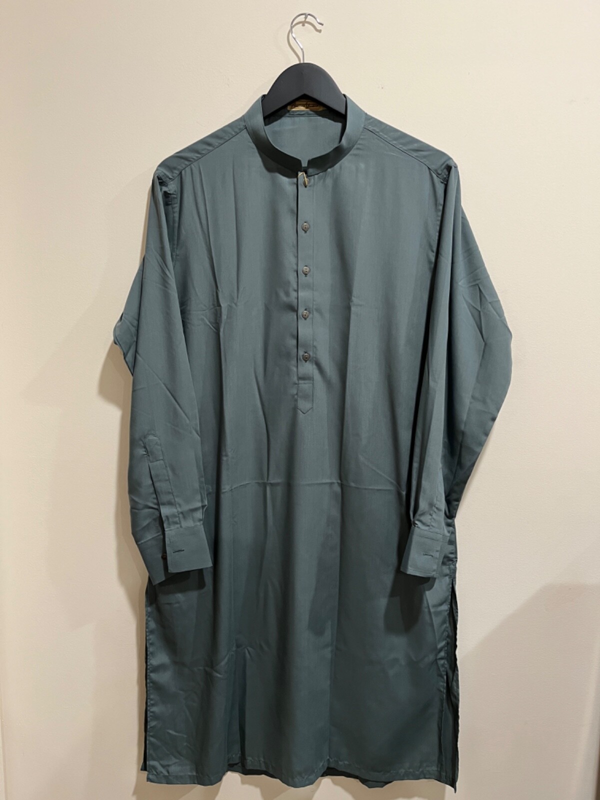 AMIR ADNAN Size Small Teal Green Everyday Traditional Shalwar Kurta Eid Suit