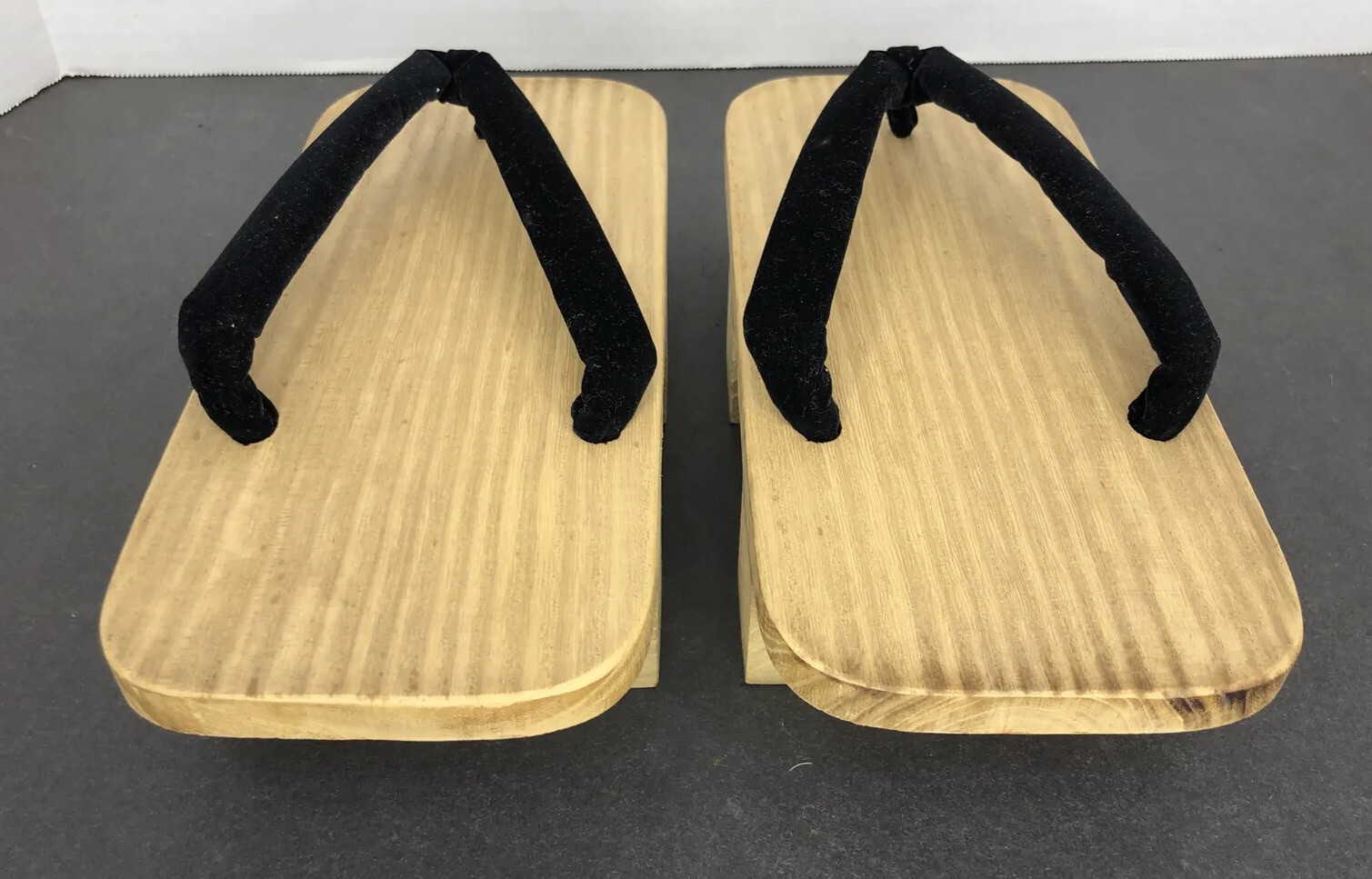 Japanese Wood Geta Zouri Sandals Modern House Kimono Traditional Clogs Sapporo