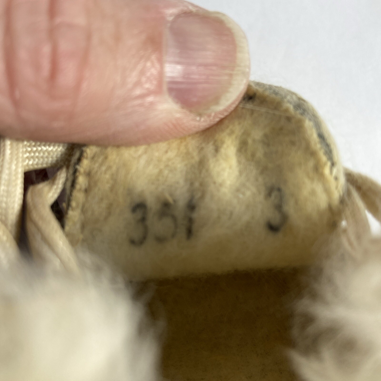 SMALL Beaded Buckskin moccasins 5” In Length