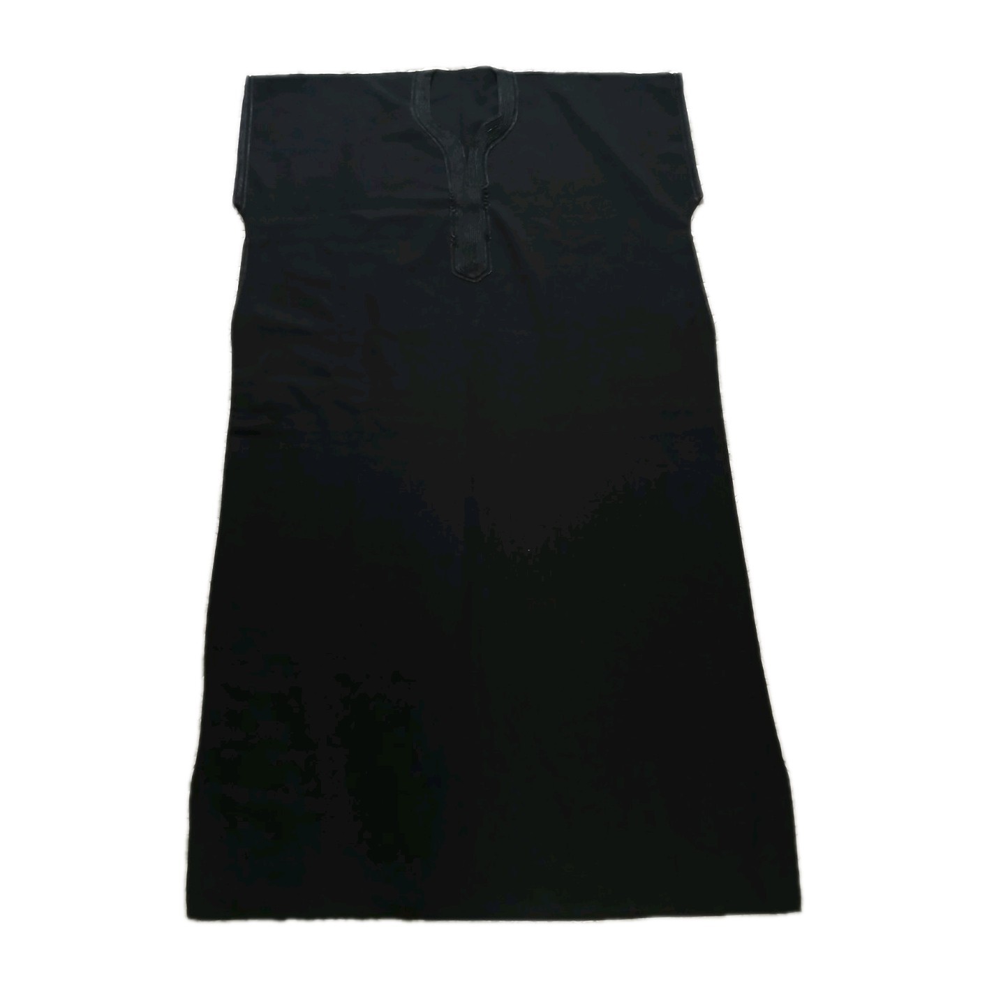Moroccan Men black Kandora Size xxl