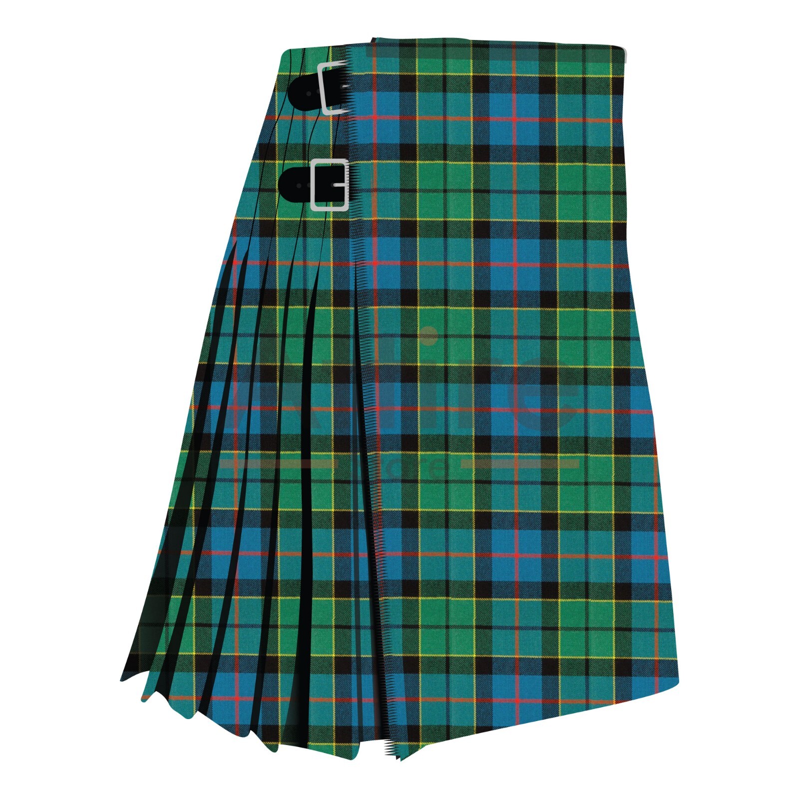 Scottish Handmade Traditional Forsyth Ancient Tartan Kilt – Forsyth Ancient Clan