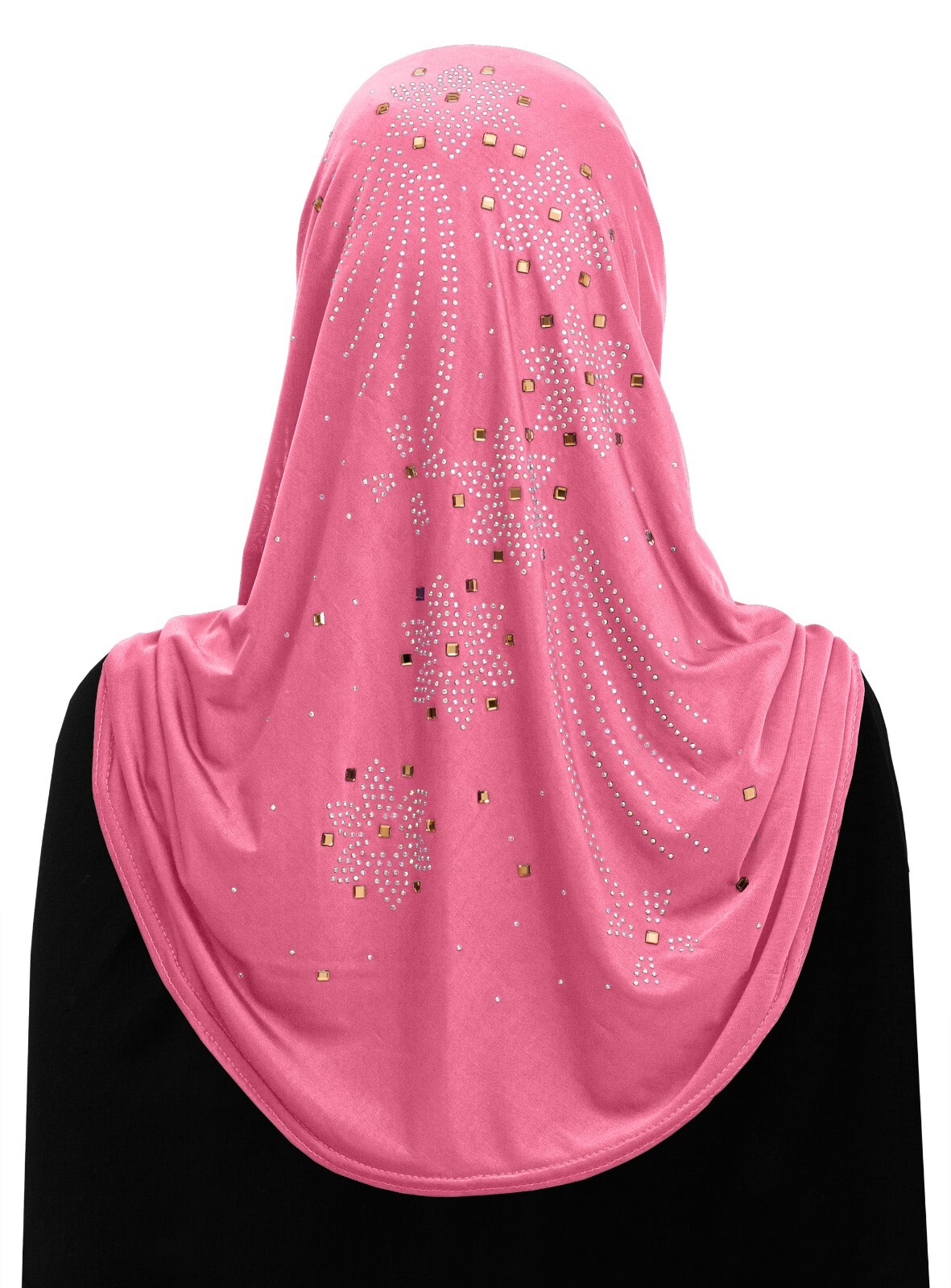 Lot of 12 JUNIOR SIZE Lycra Aiyah one piece Amira Hijab Pull On Headscarf Hijab