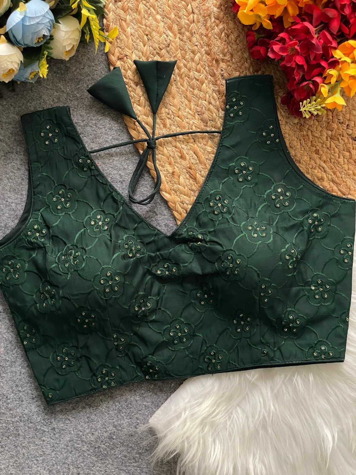 Indian Readymade Saree Blouse New Designer Sari Blouse Stitched Blouse Choli