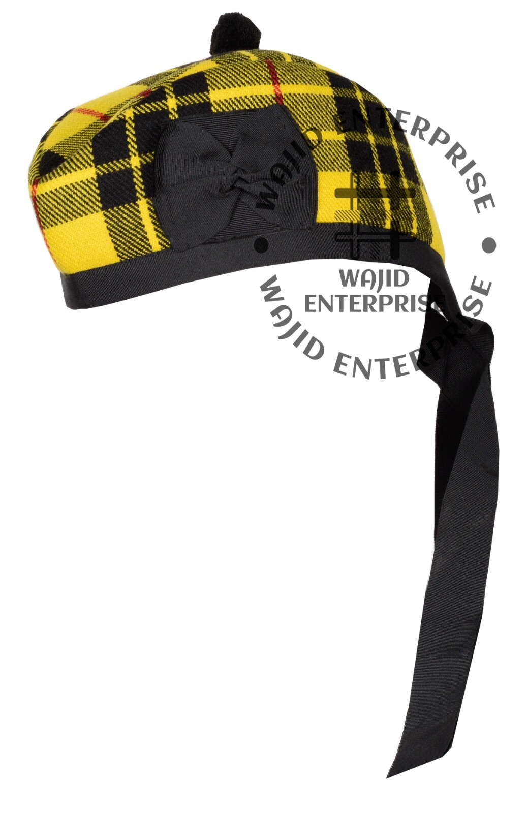 Scottish Handmade Hat Macleod of Lewis tartan Military Bonnet GLENGARRY Cap/hat