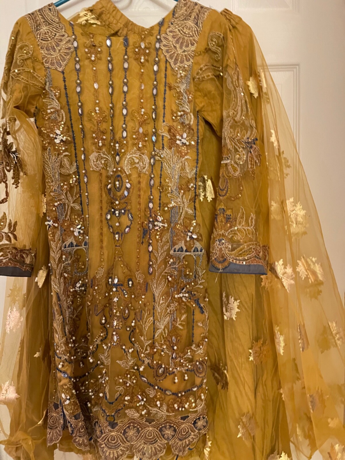 New! Designer Saira Rizwan 3 piece Indian Pakistani women sharara dress desi