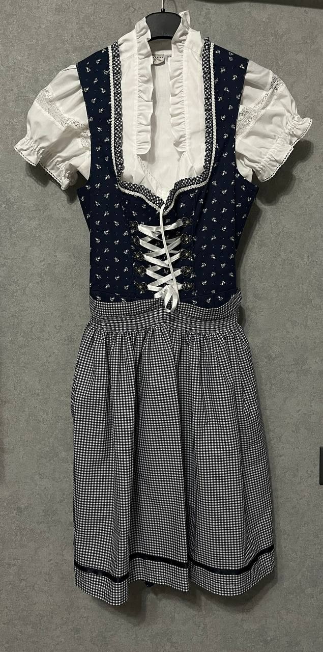 Dress with a blouse Austrian German Traditional, VTG, LANDHAUS, 38 eur, new