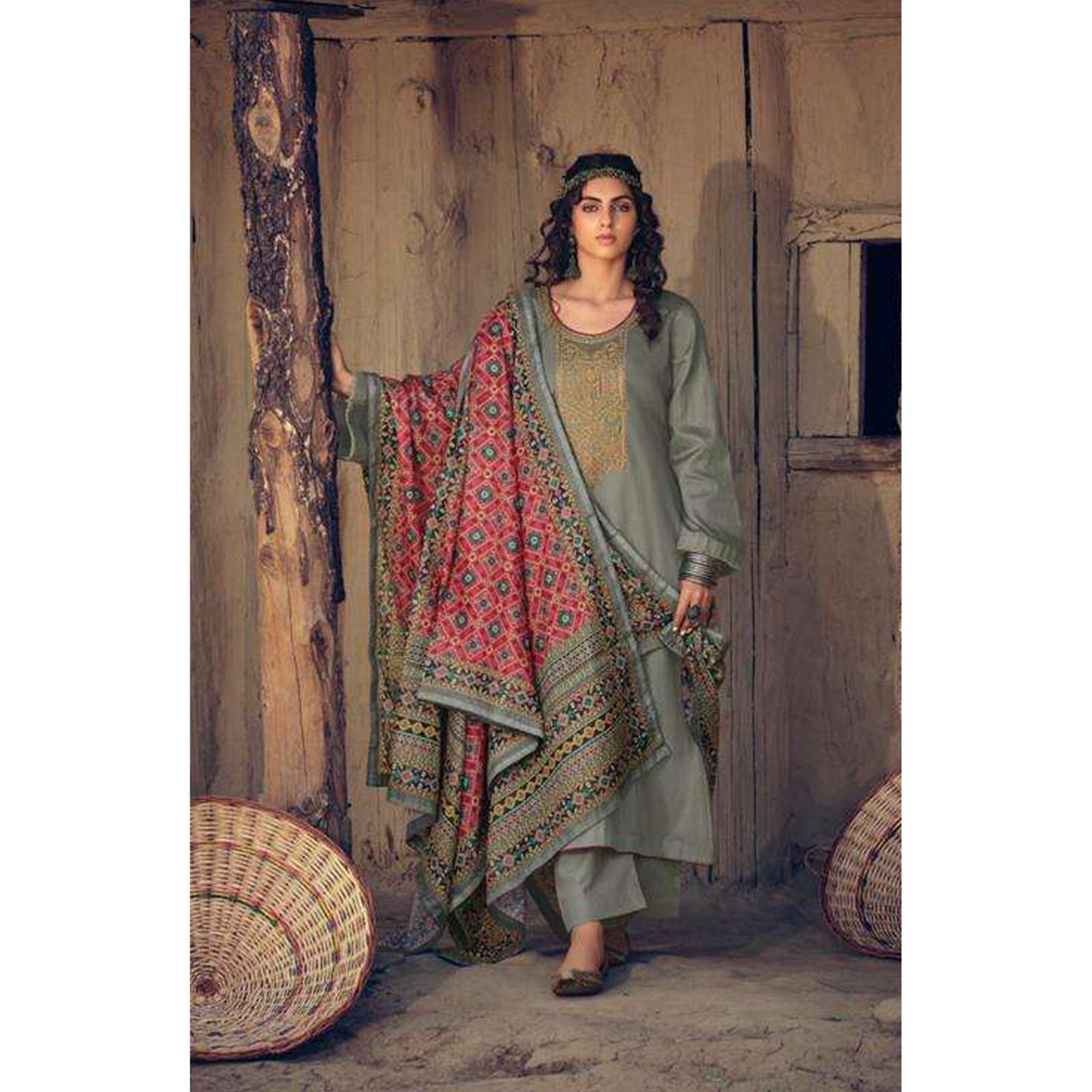 New Indian Pakistani Designer Kameez Salwar Suit Ready to Wear Plazzo Pant Dress