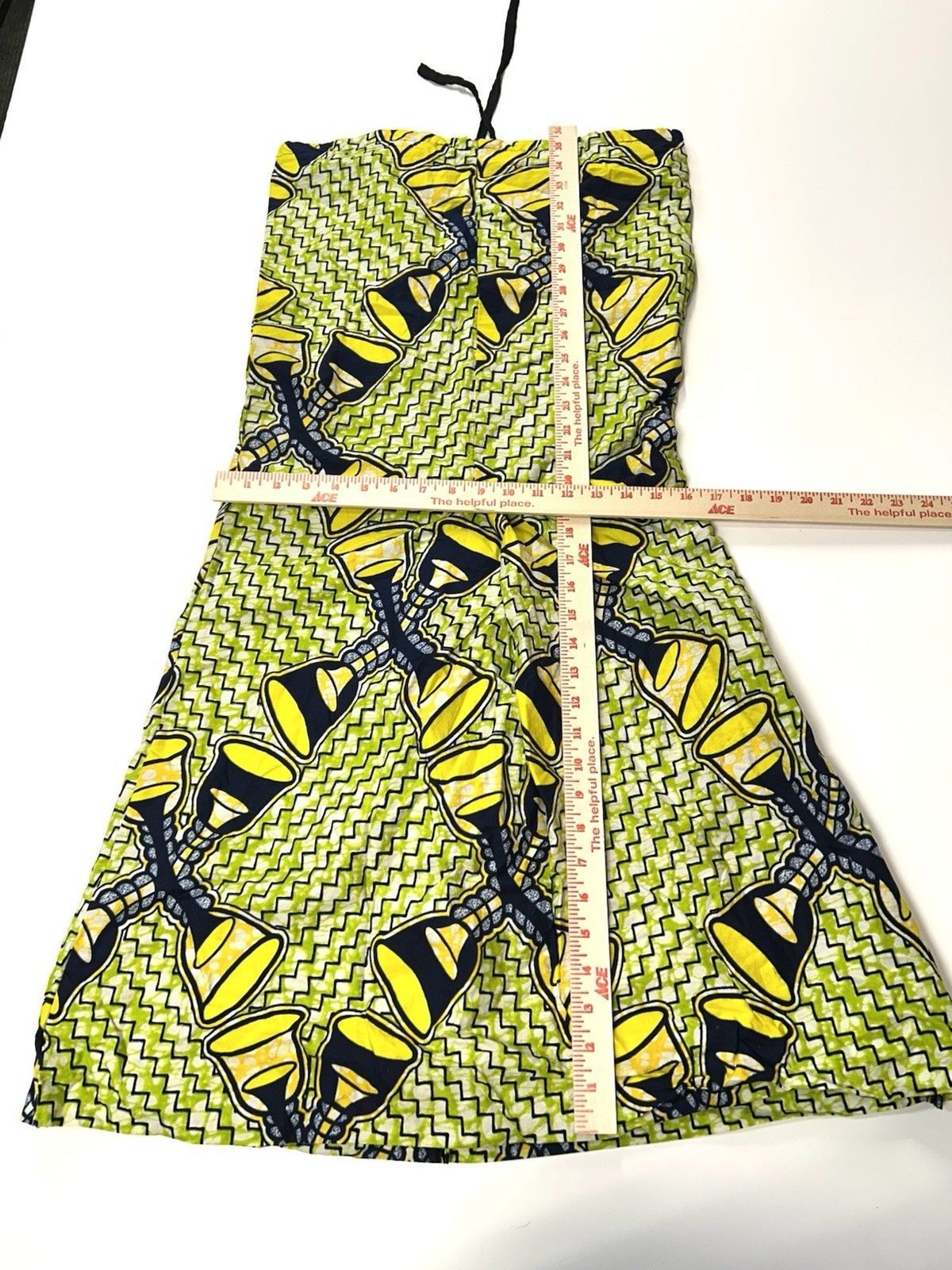 AFRICAN PRINT DRESS FOR WOMEN. ANKARA WAX DRESS. Sleeveless No Size See Photos