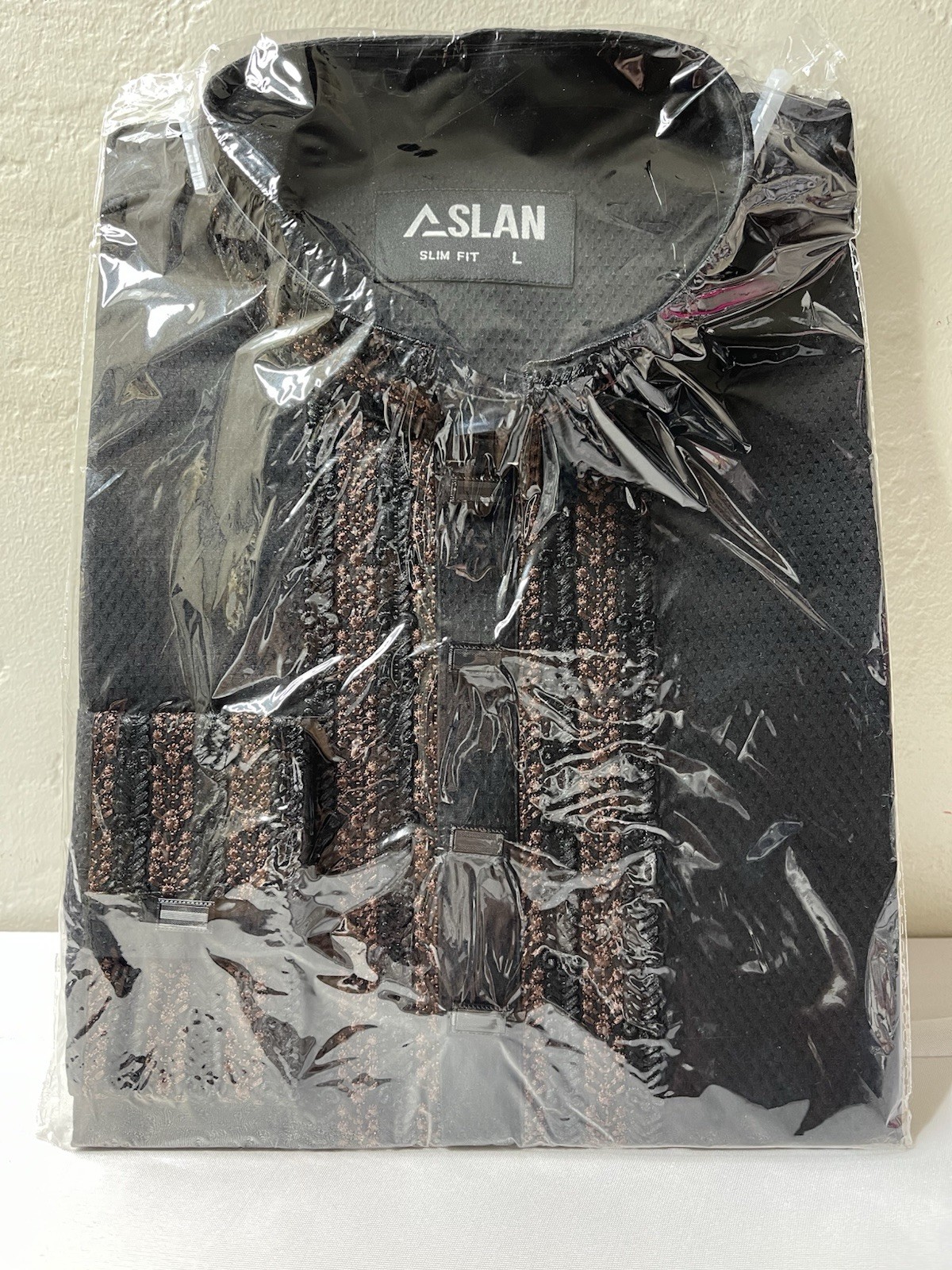Aslan Luxury embroidery panjabi slim fit size L