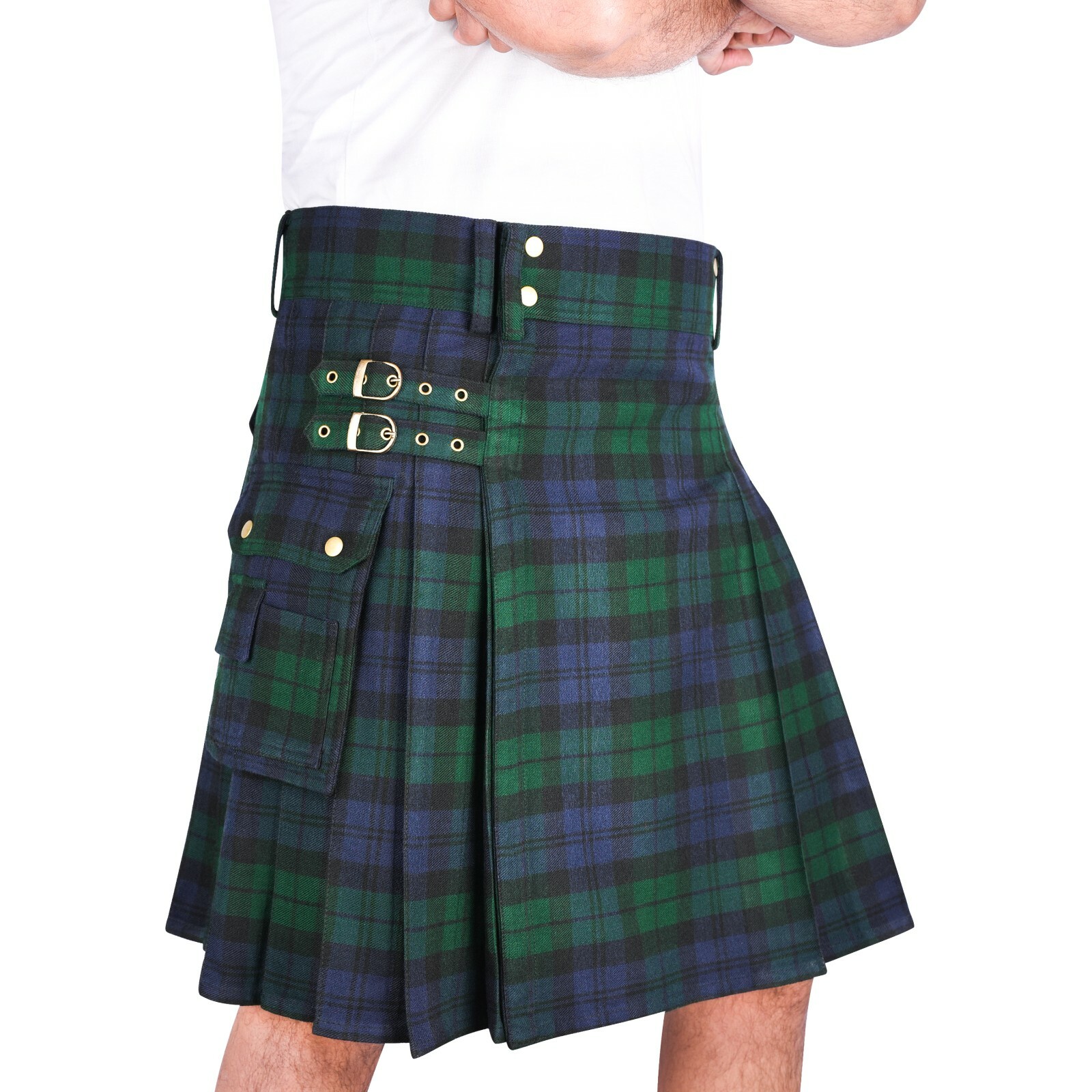 Tartan 16 oz Utility Kilt For Men