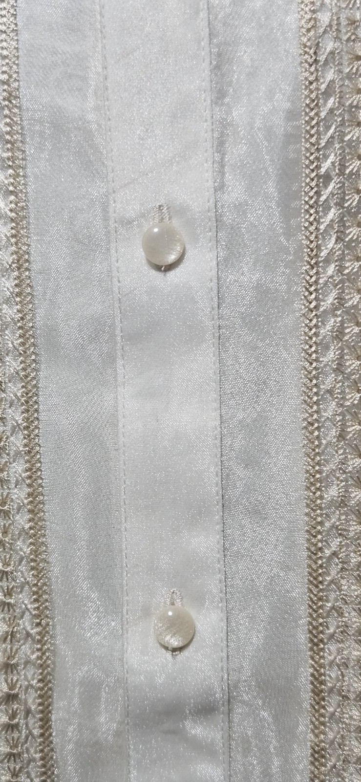 Authentic BARONG TAGALOG Filipino Men’s Traditional Formal Embroidered Shirt…