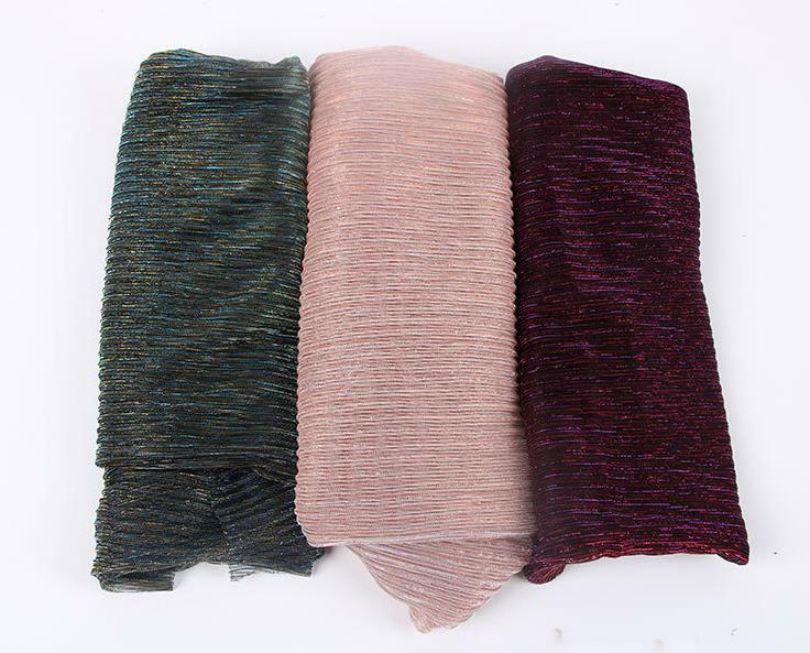 6 x 3 ft Purl Cotton Blend Viscose Maxi Crinkle Hijab Scarf Soft Muslim