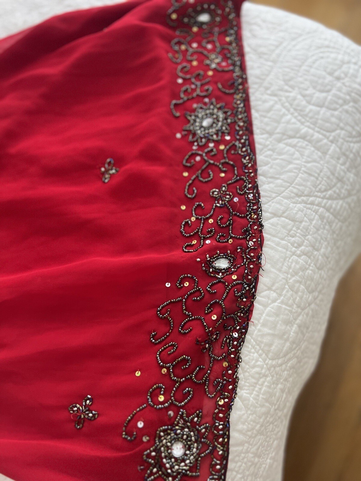 Two INDIAN CHILD DRESS PARTY,MARRIAGE /OCCASSION DRESS EMBROIDERY. Size 32/28&30