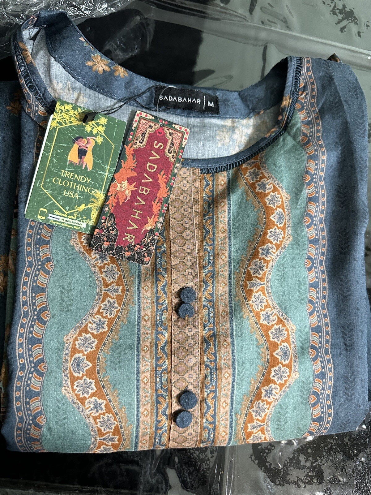 Sadabahar Brand Beautiful Printed Lawn Summer Collection’ 24- Small & Medium-$44