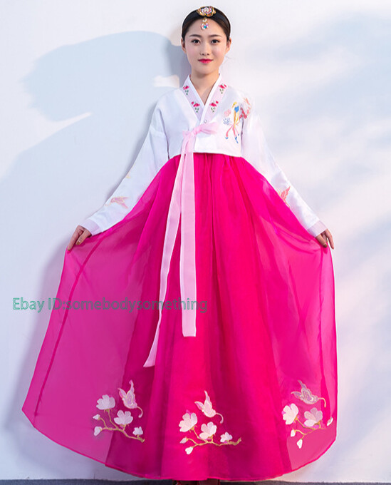 Women Hanbok Dress Korean Traditional Hanbok Hanbok National Costumes Vintage