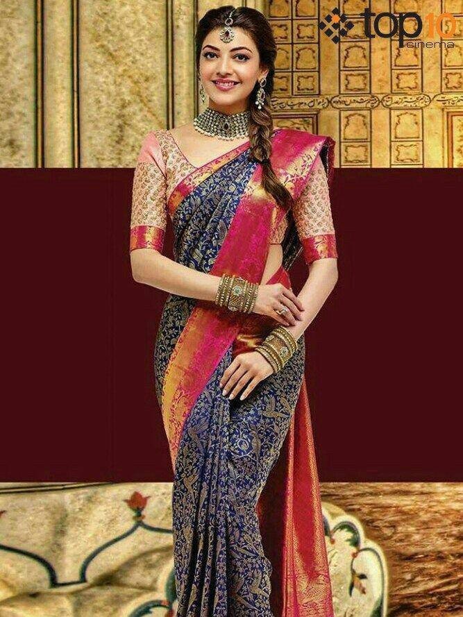 Designer Sari Bollywood Bridal Silk Saree Blouse South Indian Party Wear Saree