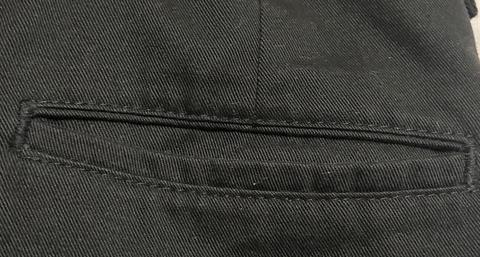 Black Pleated Men’s Pants 44 X 32
