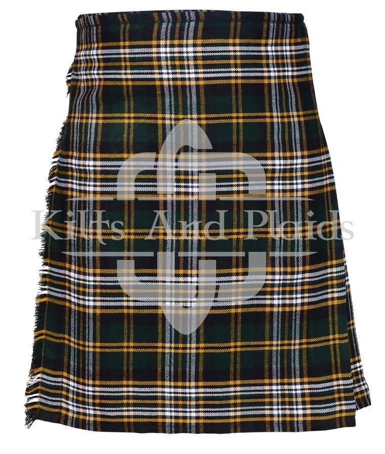 Heritage of Ireland Scottish 8 Yard Kilt – Traditional Highlander Kilt for Men