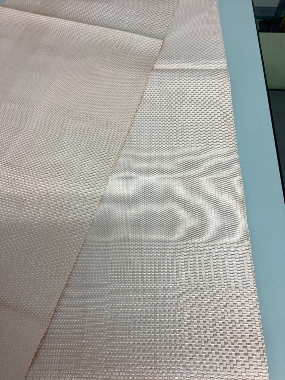 Japanese Vintage Kimono Nagoya Obi silk pink simple Tradition 138.5×11.8in