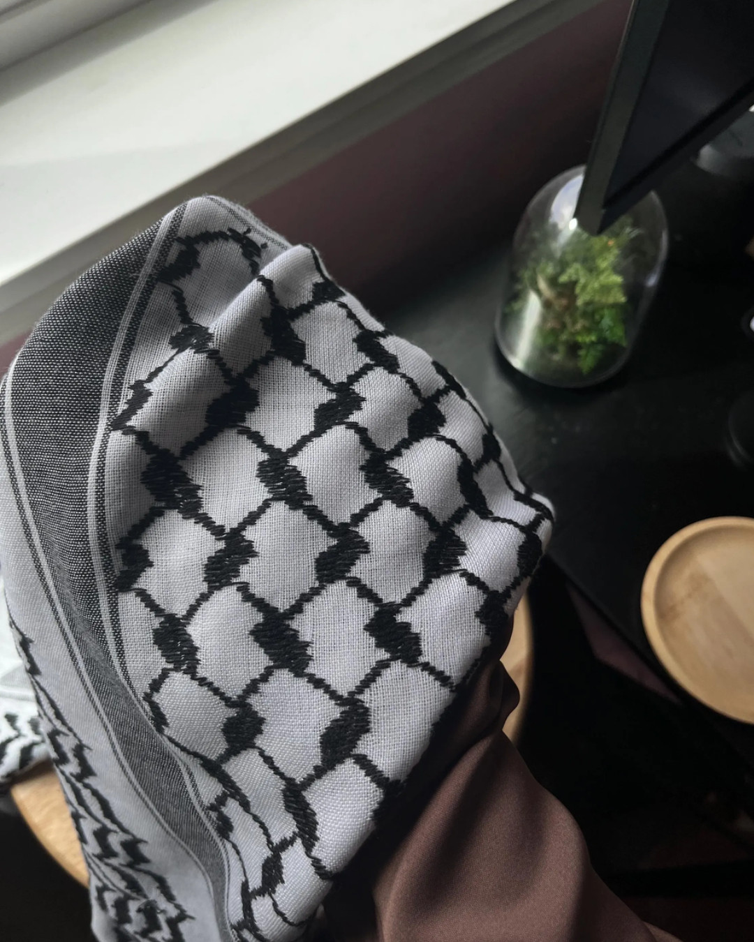 Real Authentic Palestinian Keffiyeh (Kufiya) Scarf – 100% Cotton | Woven