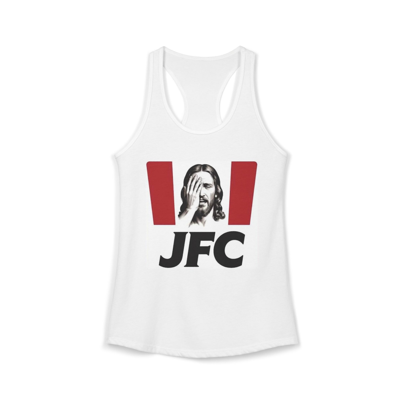 JFC Jesus Women’s Ideal Racerback Tank