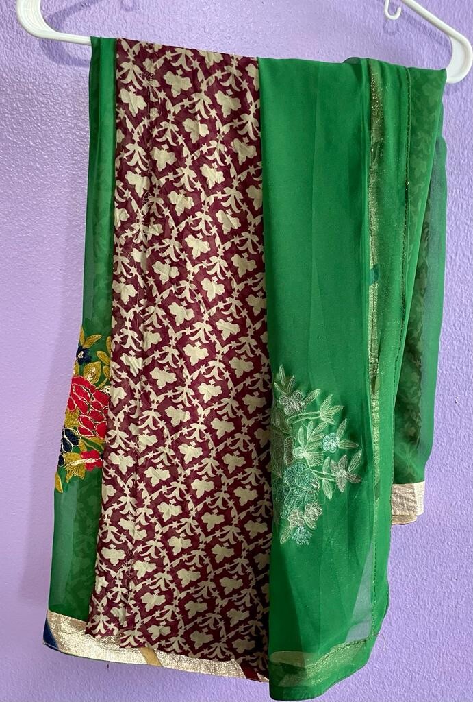 indian clothes for women – Multi Color Georgette Saree
