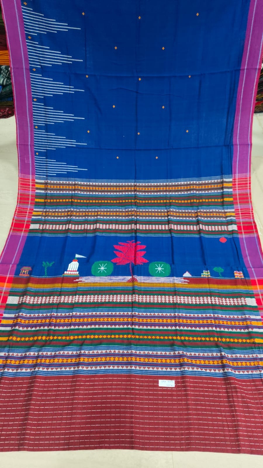 Wedding Odisha Premium Quality cotton ganjam bomkai Handwoven Pure natural dyed