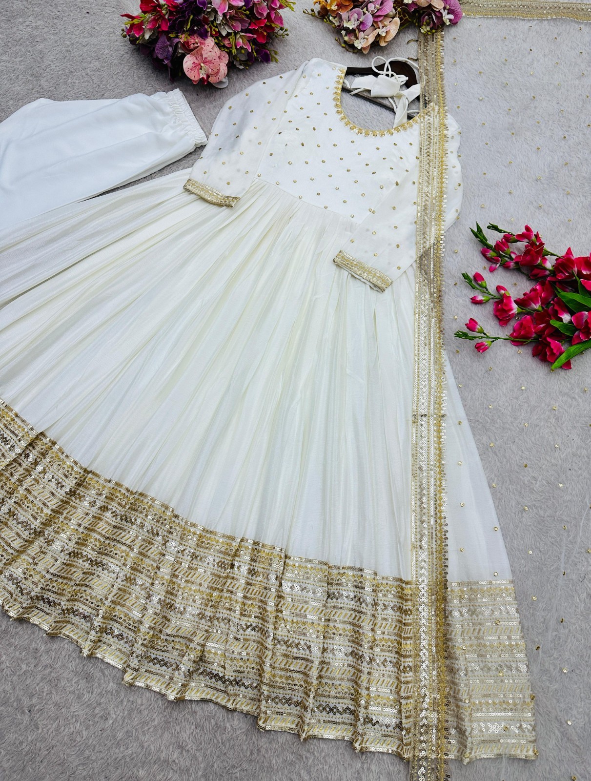 Ready To Wear Dress Anarkali Gown Pakistani Eid Salwar Kameez Wedding Party New