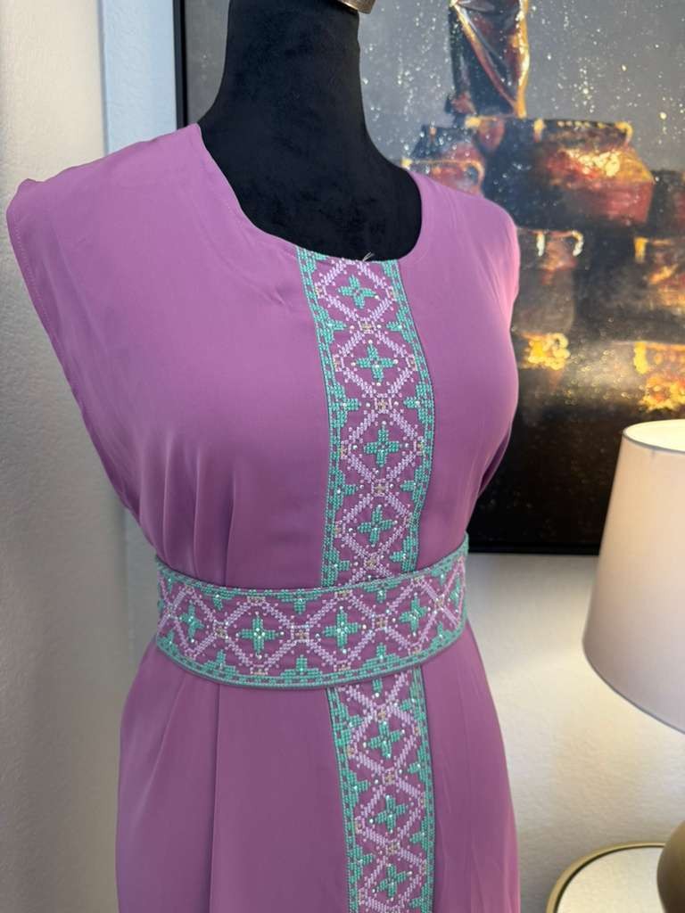 Jameelah Thobe Set – Women’s Embroidered Dress, Perfect for Eid, Abaya, Ramadan