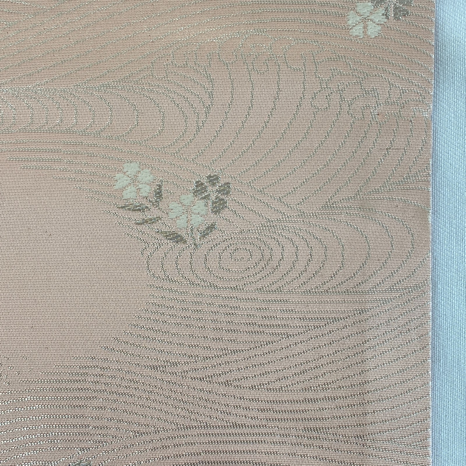 Japanese Vintage Kimono Nagoya Obi Silk Pink Traditional Embroidery 139x 11in