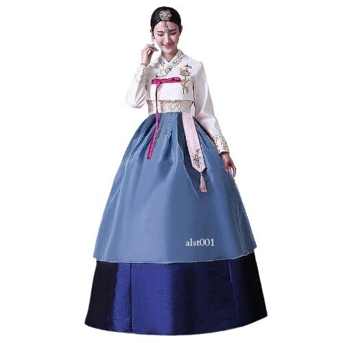 Women’s Korean Hanbok Dress Ancient Traditional Stage Dance Costume Ladies