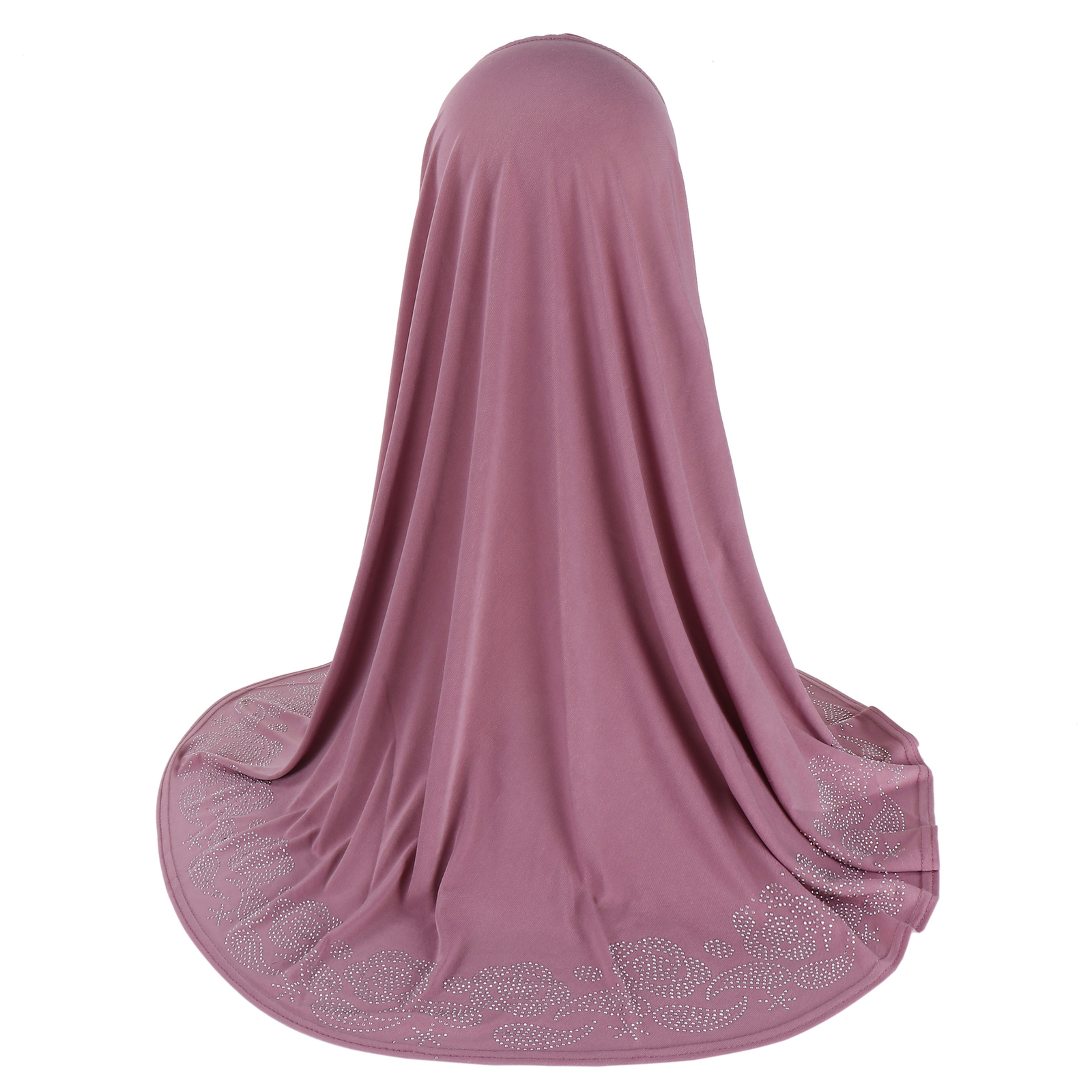 Women Hijab Muslim Rhinestone Instant Scarf Headties Turban Shawls Arab Shayla