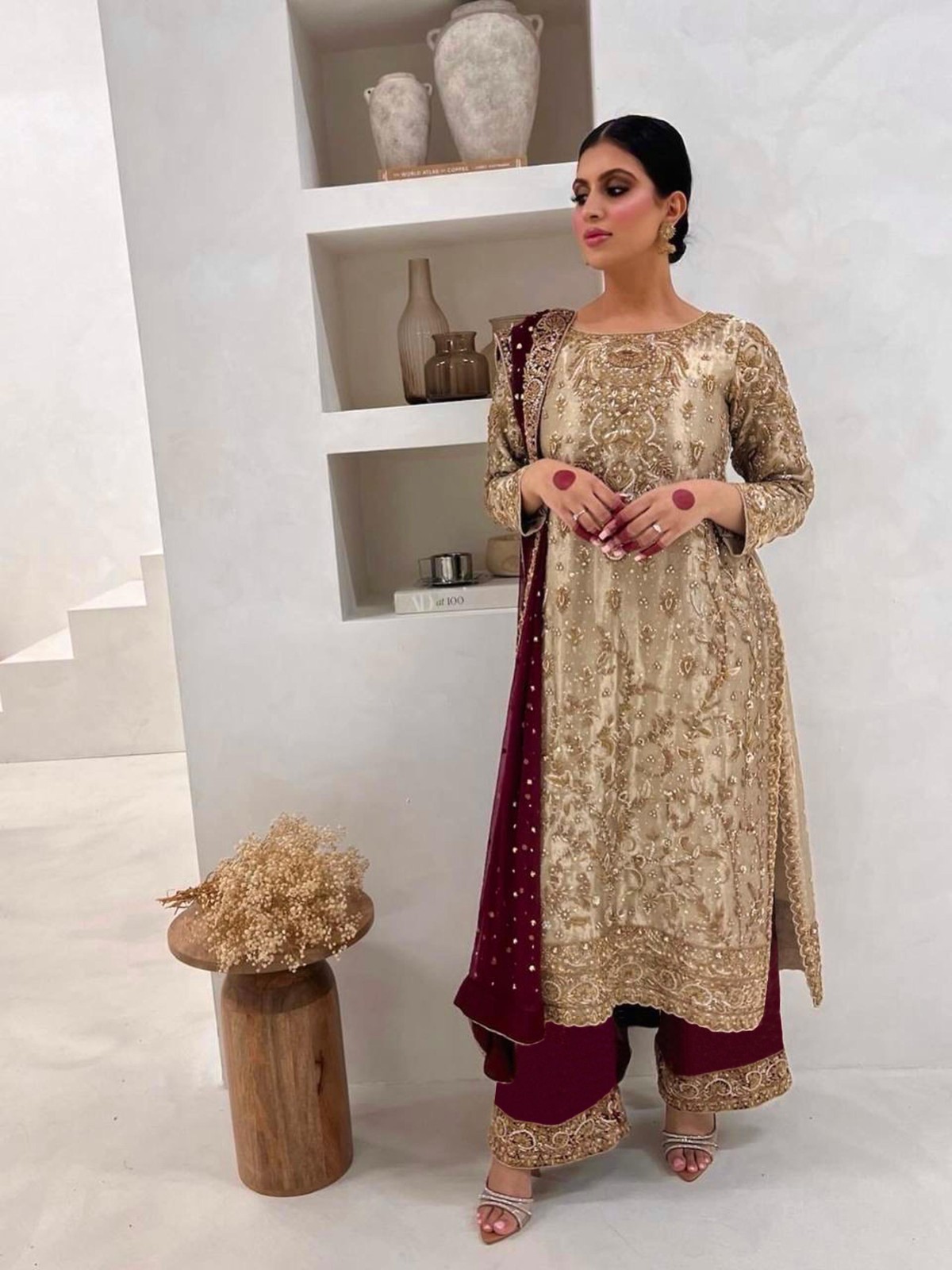 Bollywood Party Kameez Salwar New Indian Pakistani Designer Dress PLazzo Suit