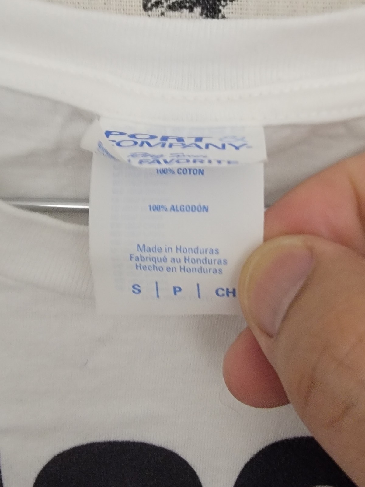 Port & Company “CHOOSE LIFE” Graphic T-Shirt White Cotton Women’s Small
