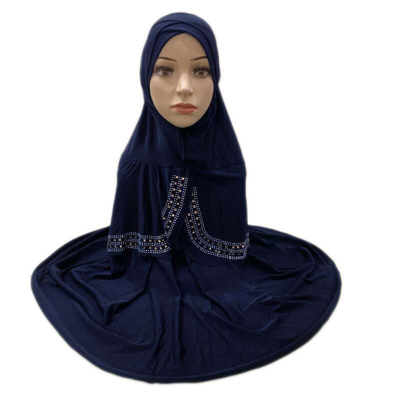 Muslim Women One Piece Headscarf Large Hijab Prayer Head Wrap Scarf Shawl Arab