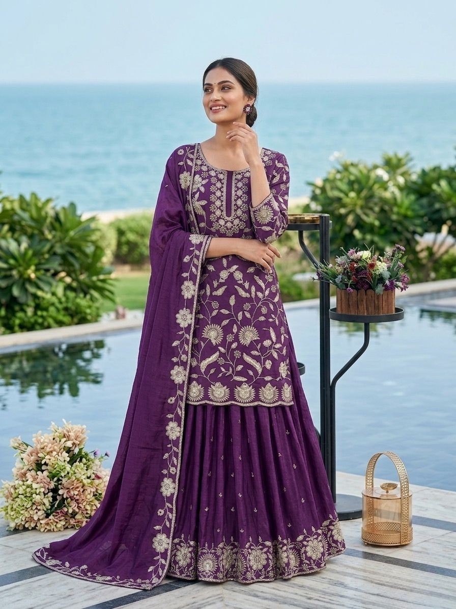 Sharara Plazoo Suit Party Wear Pakistani Wedding Salwar Kameez palazoo suit