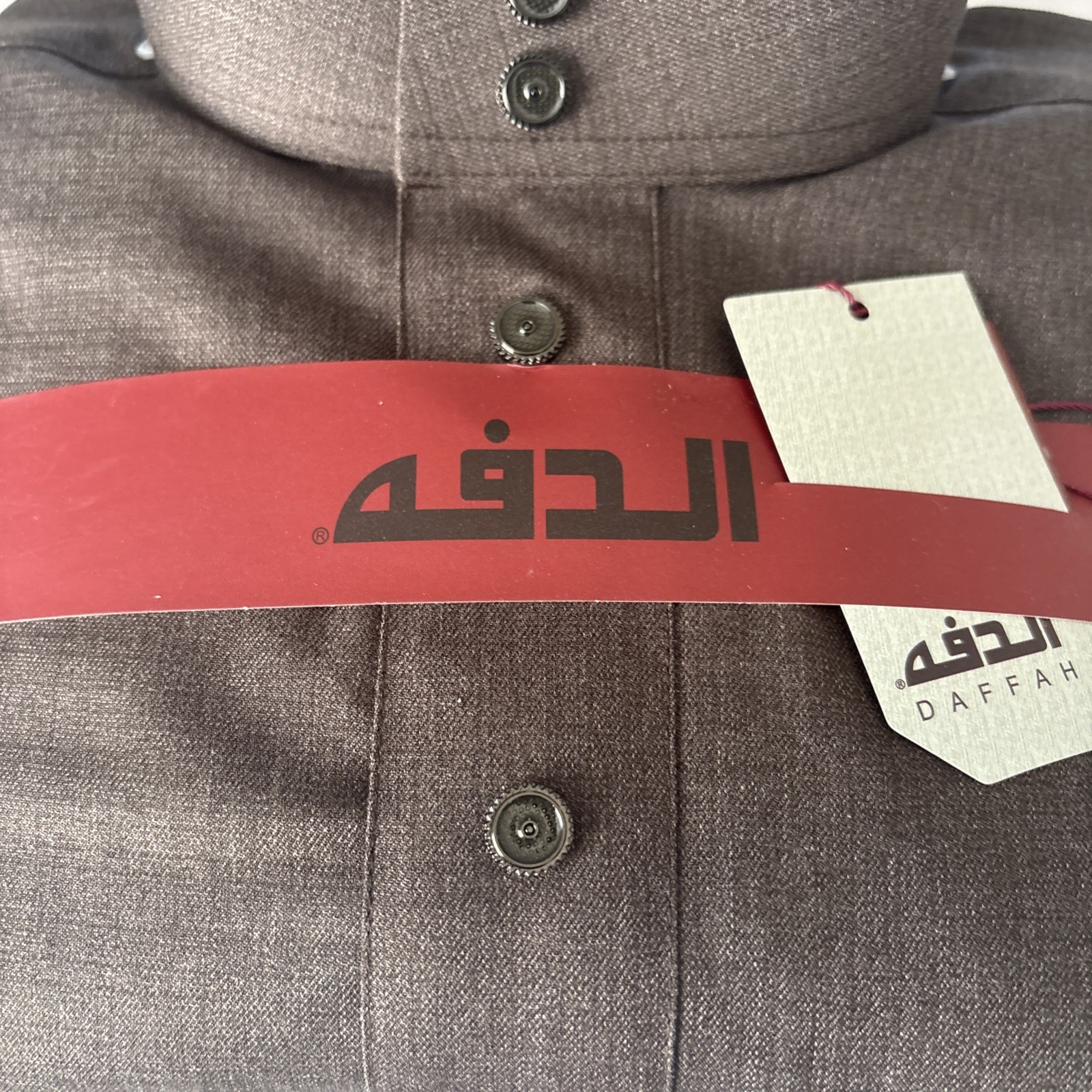 MEN SIZE 58M High Quality WINTER Daffah Thobe Jubba Flat Sleeves